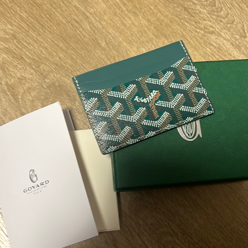 Brand new goyard saint-sulpice card wallet